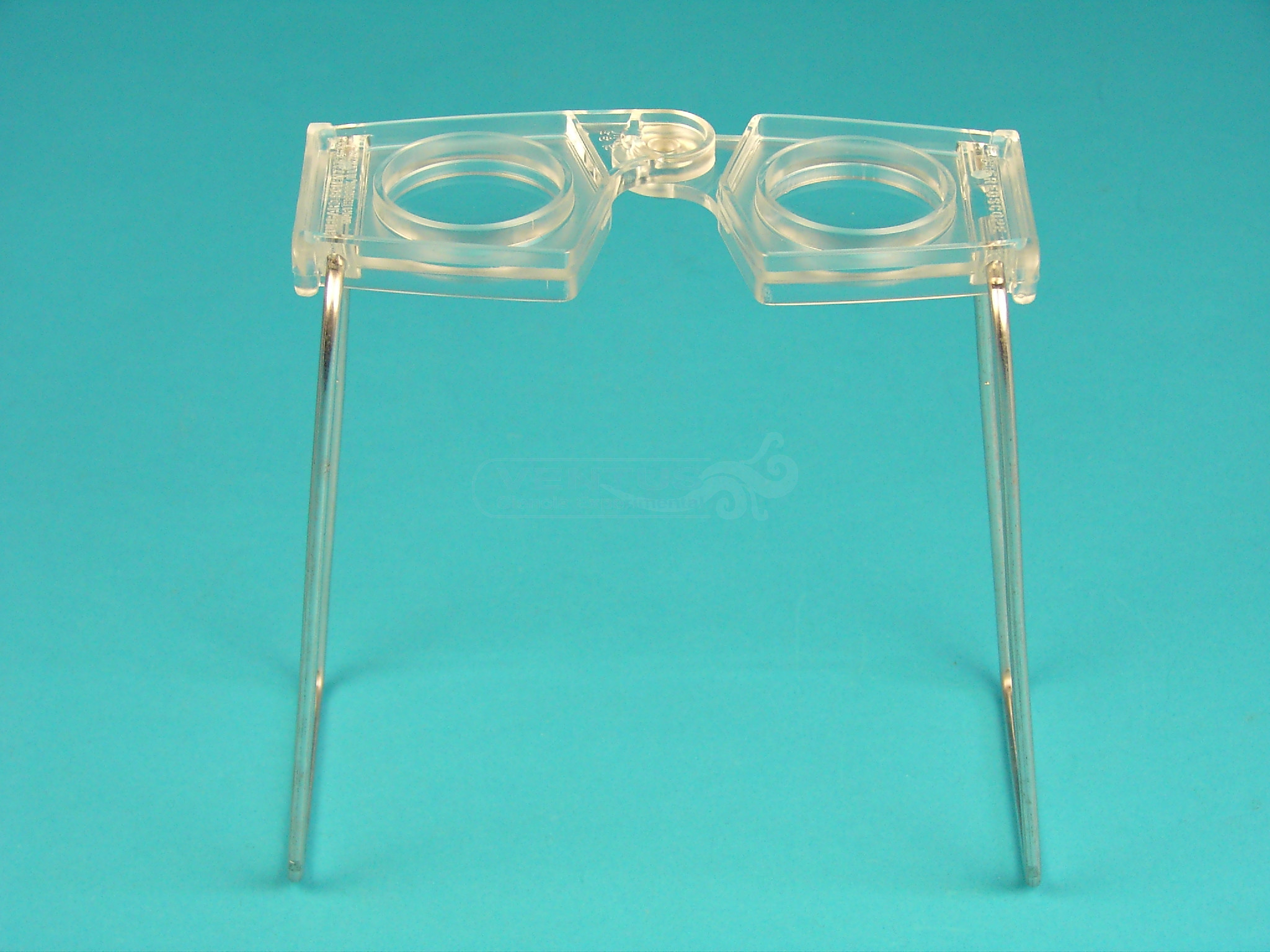 Estereoscopio plástico de 2x