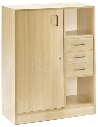 Armario de puerta y cajones Armario de puerta y cajones