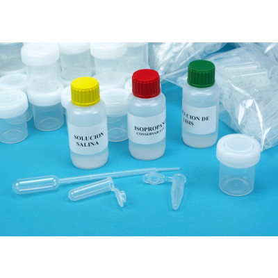 Kit para extracción de ADN en saliva