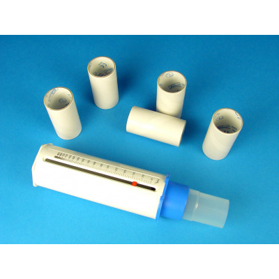 Espirómetro flujo respiratorio