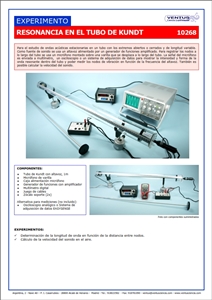 10268 Resonancia en el tubo de Kundt
