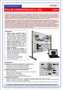 10494 Pila Combustible de Hidrogeno III