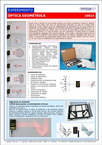 10514 Optica geometrica sobre panel