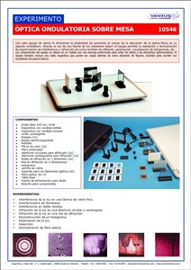 10546 Optica ondulatoria sobre mesa