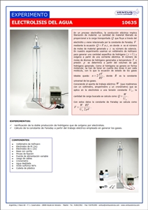 10635 Electrolisis del agua