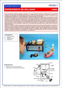 10805 Experimento de Millikan