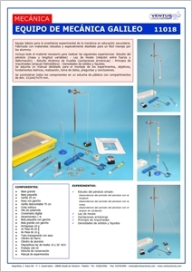 11018 EQUIPO DE MECANICA GALILEO