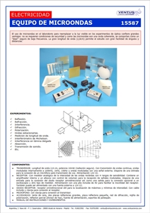 15587 EQUIPO DE MICROONDAS